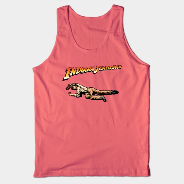 Indiana Jonestown Tank Top by Designs By JG